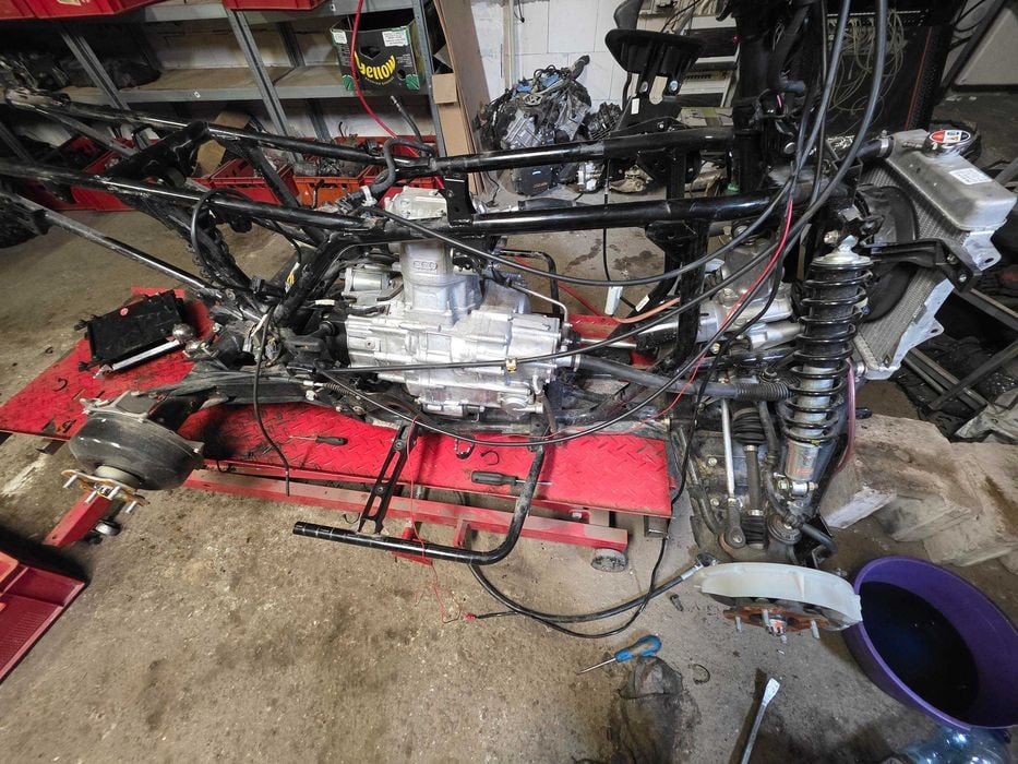 Rama Honda TRX 420 Części 500 Serwis Dyfer Silnik Wahacz Wał Półoś