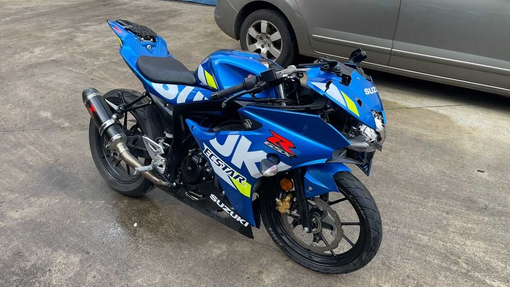 Suzuki Gsx-r 125 rok.2020 SPORT 10.000km uszkodzony - warszawa