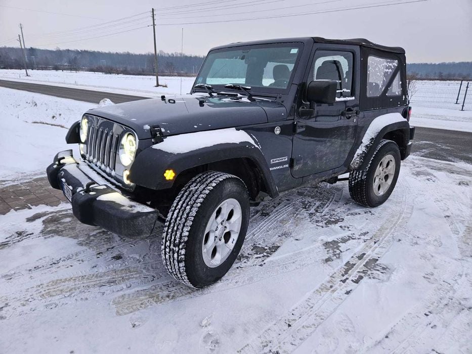 Jeep Wrangler 2017 manual, cena netto 72357 zł + vat
