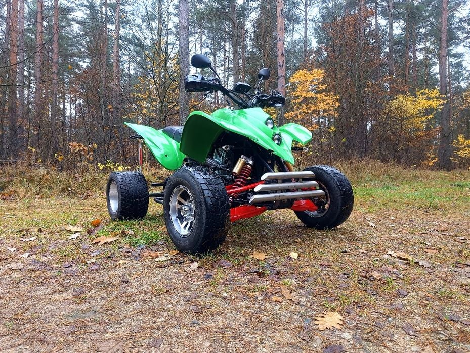 Quad shinray/Bashan 250 zarejestrowany z nowym silnikiem
