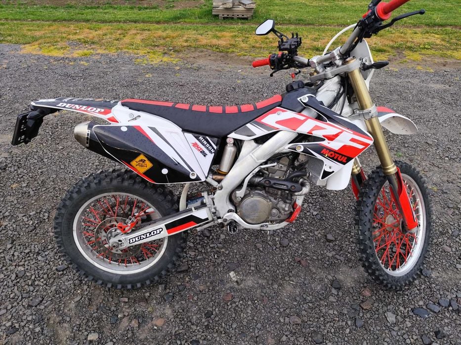 Honda CRF 250 elektryczny starter!