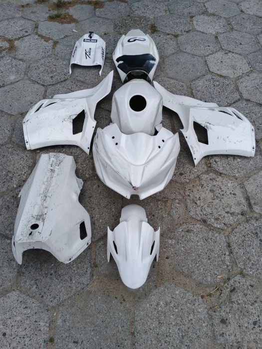 Ninja 400 kawasaki owiewki torowe tor torówka laminaty komplet sebimoto