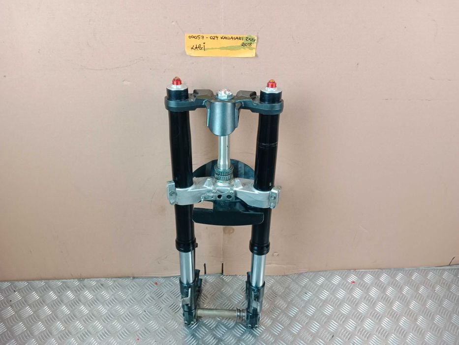 Kawasaki ZX14R Zawieszenie Przód Lagi Laga Prawa Lewa Półki Półka Oś