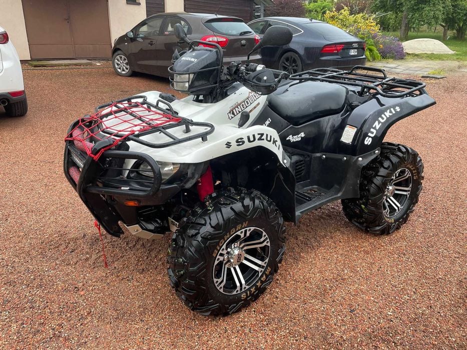ZAREJESTROWANY Suzuki Kingquad 700 Bogato wyposażony ! King Quad lte