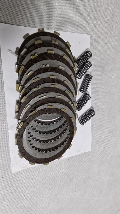 Kawasaki kx250f kxf rmz suzuki sprzęgło tarcze przekładki kosz glowica