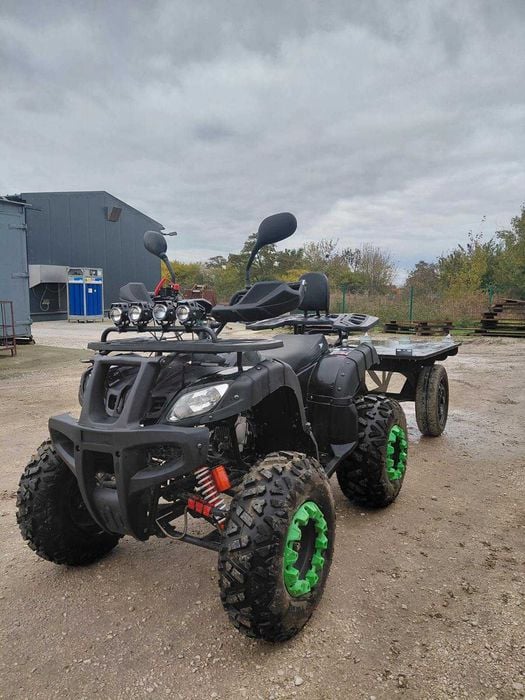 QUAD 150  roczny z przyczepką     3 biegowy+ wsteczny