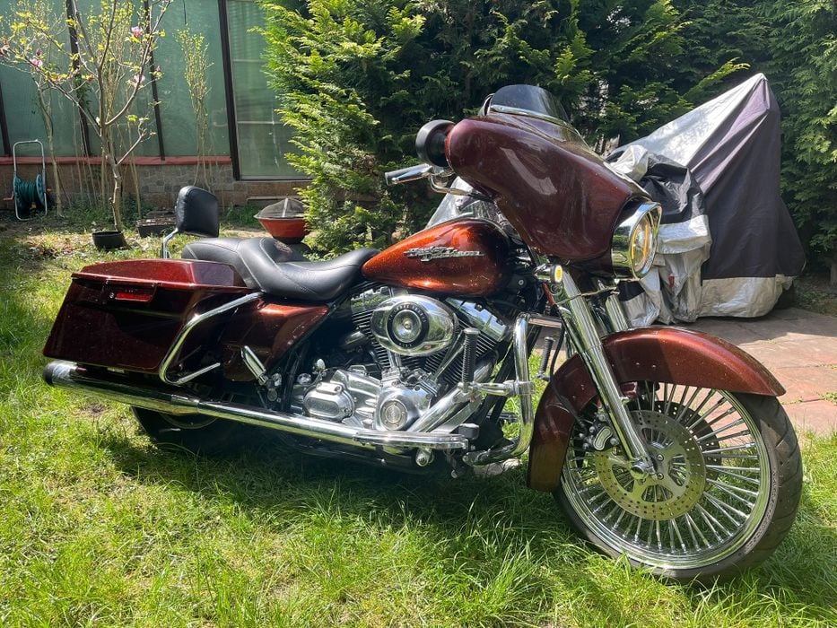 Harley davidson street glide custom ZAMIANA na samochód
