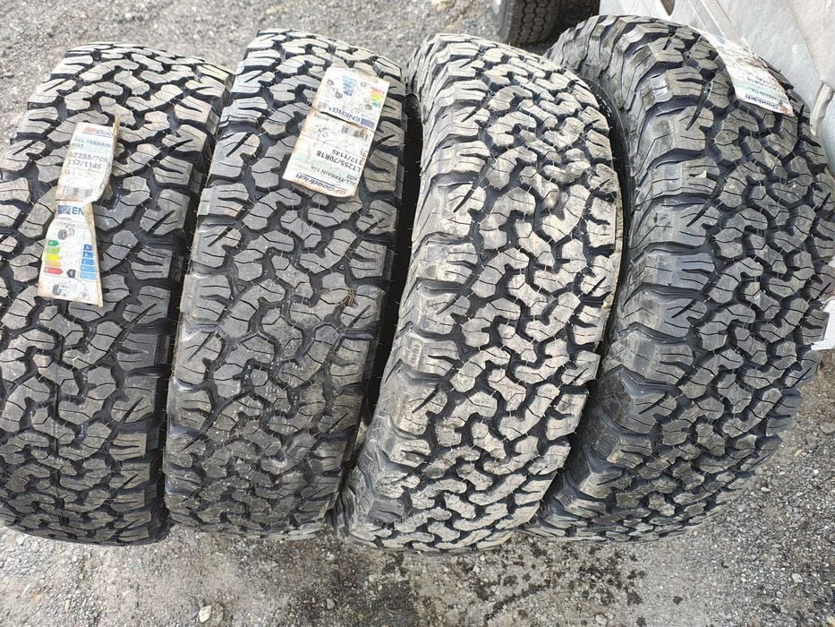 Opony terenowe 255/70R18 BF Goodrich All-terrain Toyota Hilux