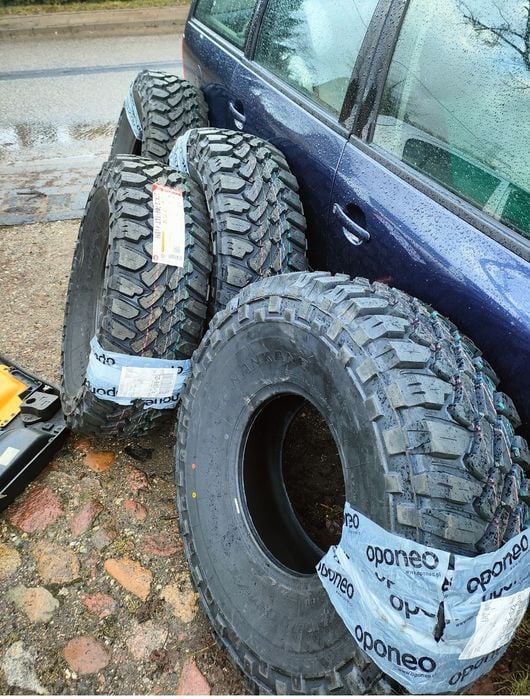 Koła nissan patrol 37" nankang ft9 jak nowe!!