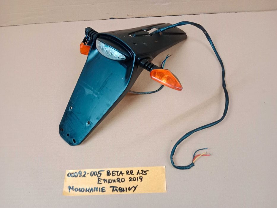 Beta RR 125 Enduro Mocowanie Tablicy Uchwyt Lampa Kierunki Tył 13-20