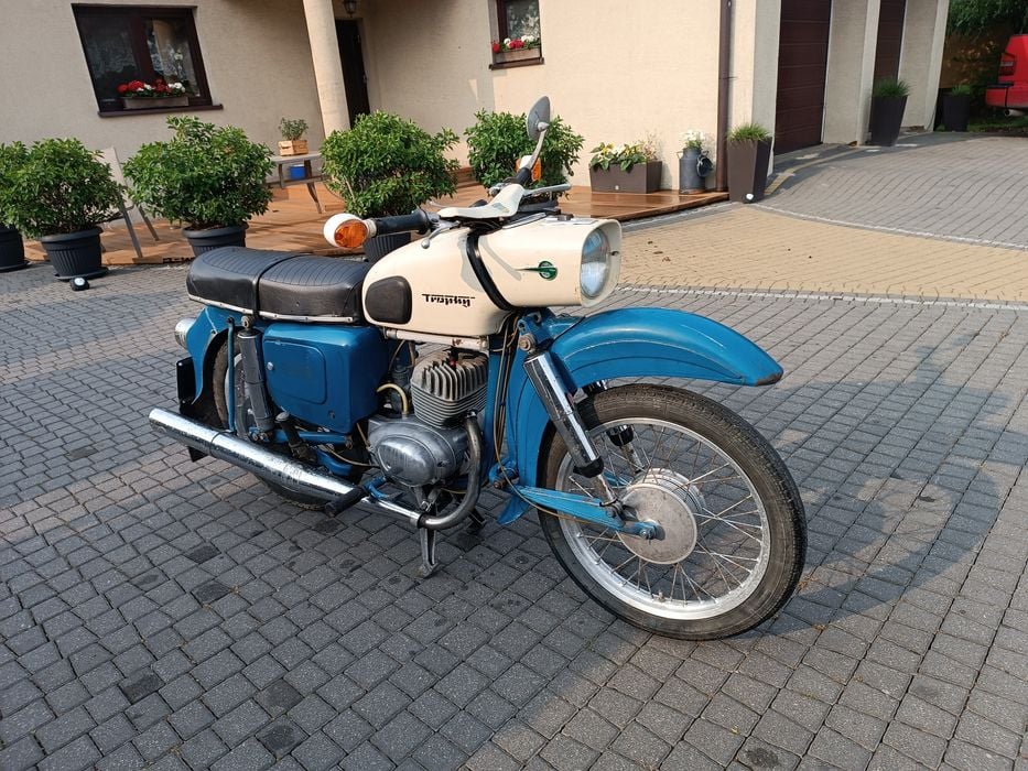MZ es 125 trophy zamiana zamienię motocykl quad cross prl auto bus