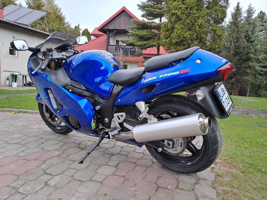 Suzuki GSX 1300R Hayabusa 14000 km, bezwypadkowy, oryginał, jak nowy
