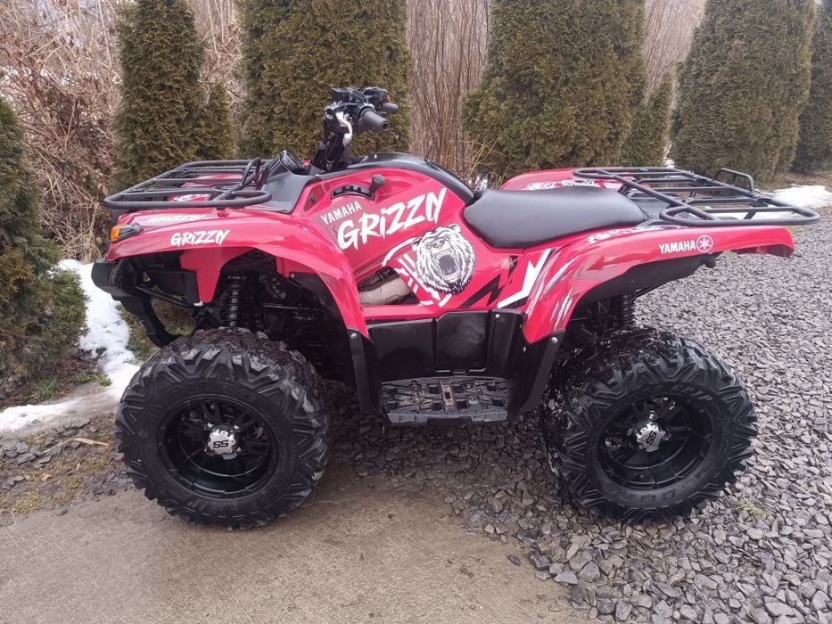 Yamaha grizzly 700 eps Pług homologacja kingquad can am 550 polaris