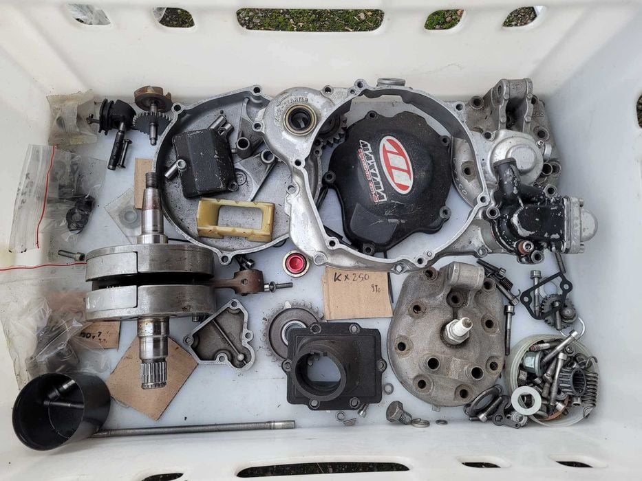KX WAL KAWASAKI Kx Korba Kx250 Korbowód Kx 250 WAŁ Kx 250 korbowod kx 250 wał korbowy kx