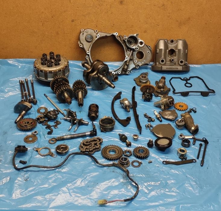 Silnik wał skrzynia sprzęgło części Suzuki DRZ DR-Z 400 Y E S SM