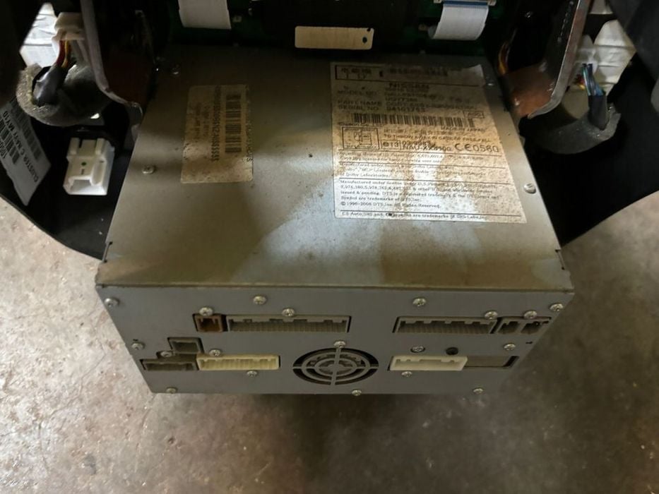 nissan navara d40 lift radio z nawigacją 25915-5x00b