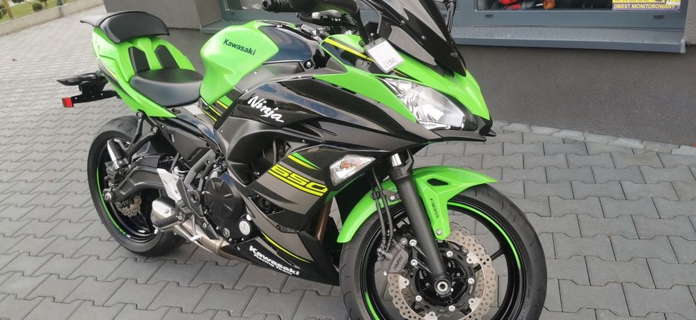 Kawasaki Ninja 650 tylko 4864 KM stan idealny Raty Transport