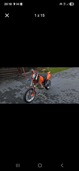 KTM EXC 450 RFS 2003r.