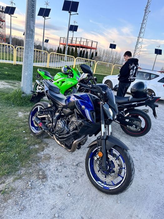 Motocykl Yamaha MT 07 kat A2
