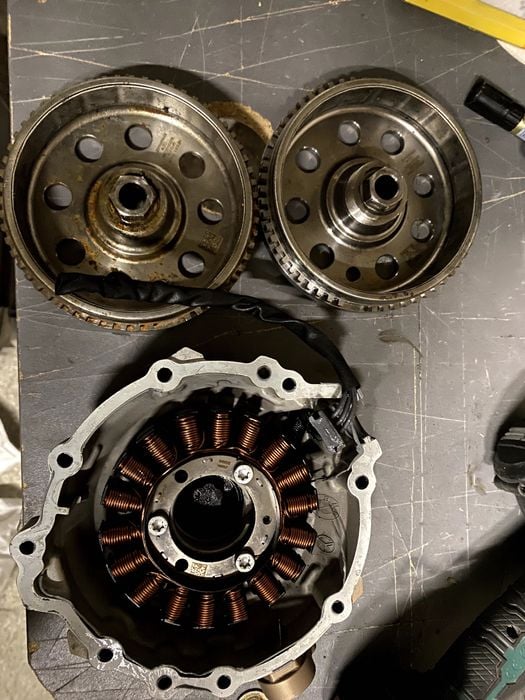 BMW S1000RR S1000R k67 k66 BMW  magneto kolo alternator dekiel kappa