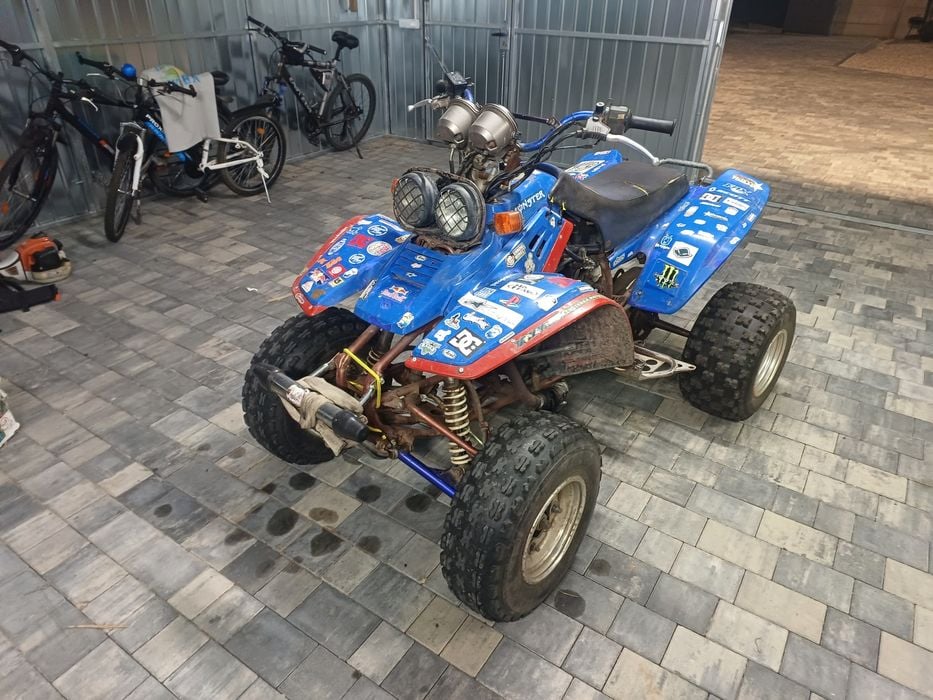 Yamaha warrior 350 swap gs500 mocny quad, raptor ltz yfz 450