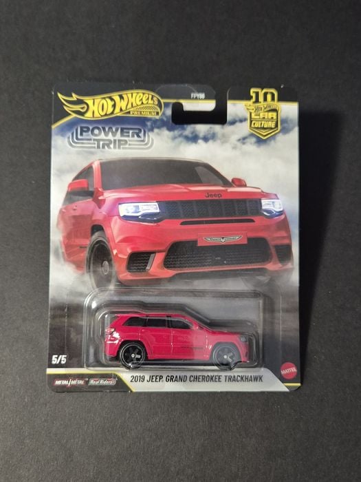 Hot wheels Premium Car Culture 2019 Jeep Grand Cherokee Trackhawk