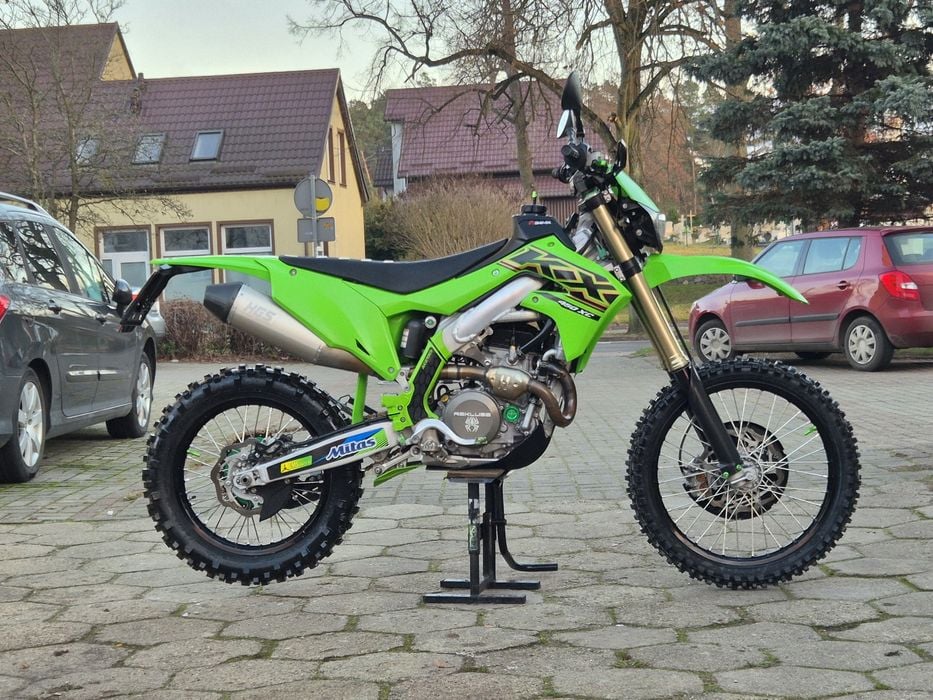 Kawasaki KX 450 XC cross country rekluse hgs 38mtg 1400km