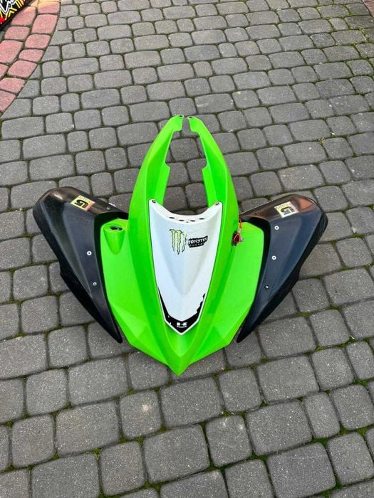 blotnik przod przedni zderzak nadkole maska kawasaki kfx 450 r 08-14