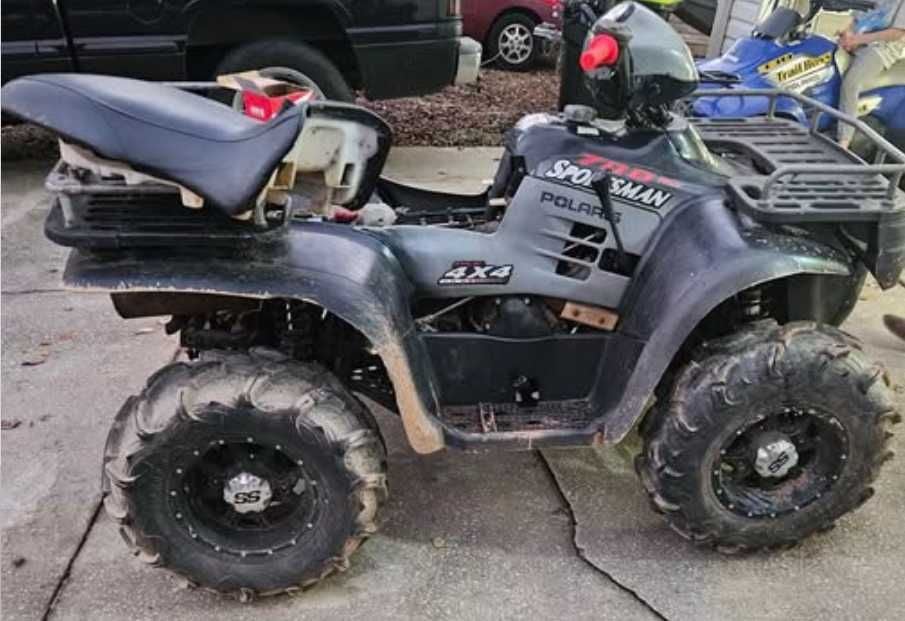 polaris sportsman 700 600 silnik wariator skrzynia dyfer polos magneto