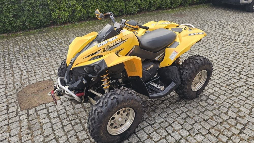 Can-am renegade 800 - zarejestrowany z homologacją