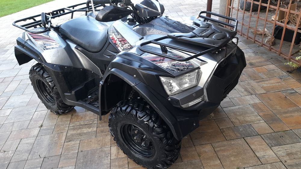 Kymco mxu 700 4x4 2x4 reduktor blokada