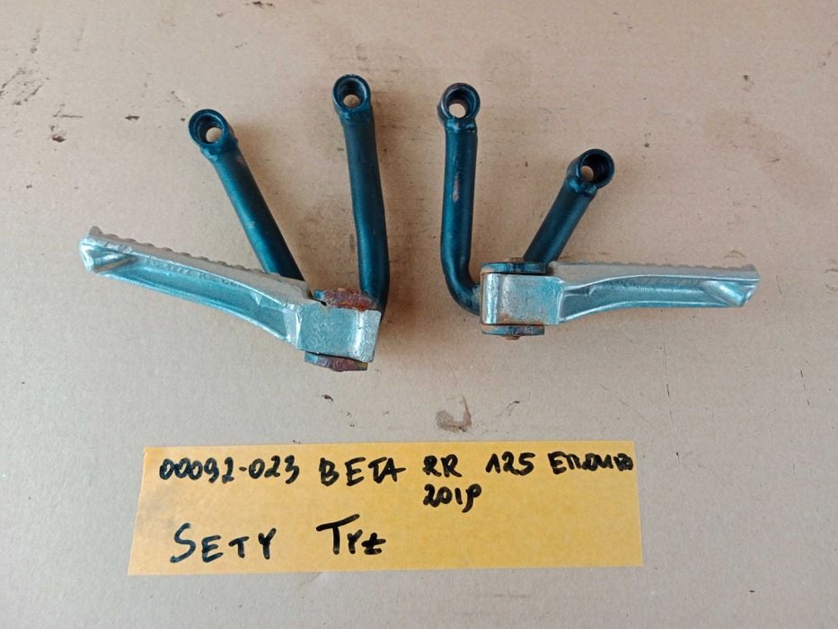 Beta RR 125 Enduro Sety Tył Tylne Set Prawy Lewy Pasażera 13-20