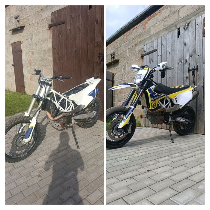 Husqvarna 701 na części SM enduro supermoto