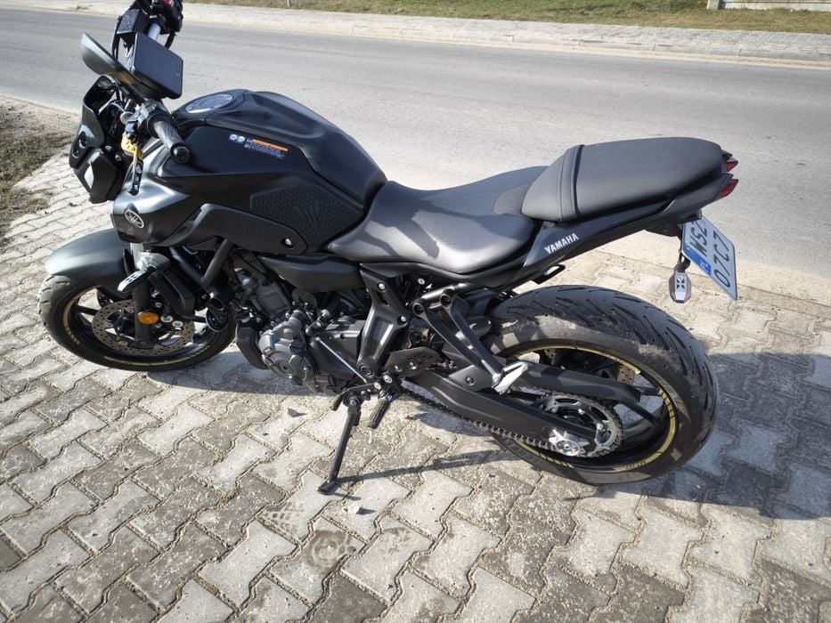 Yamaha MT07 mt-07 2023 rok.700 cm ABS. 2270 km wydech IXIL  TFT. REJES