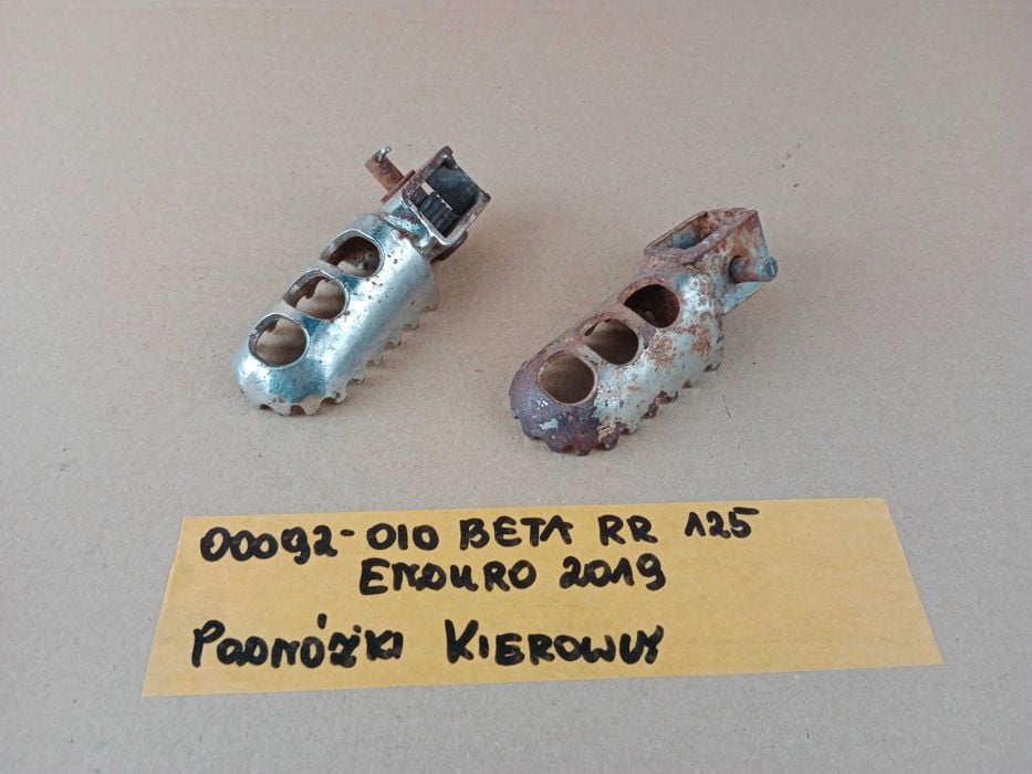 Beta RR 125 Enduro Podnóżki Kierowcy Podnóżek Przód 13-20