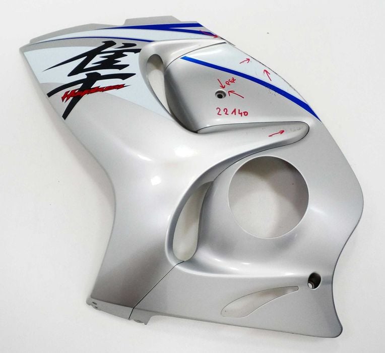 Suzuki gsx r , gsxr 1300 hayabusa lewa owiewka bok