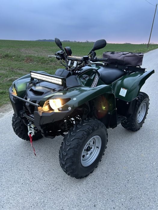 Quad Yamaha Grizzly 550/700 4x4 EPS Nowa Wyciągarka Blokady Kufer