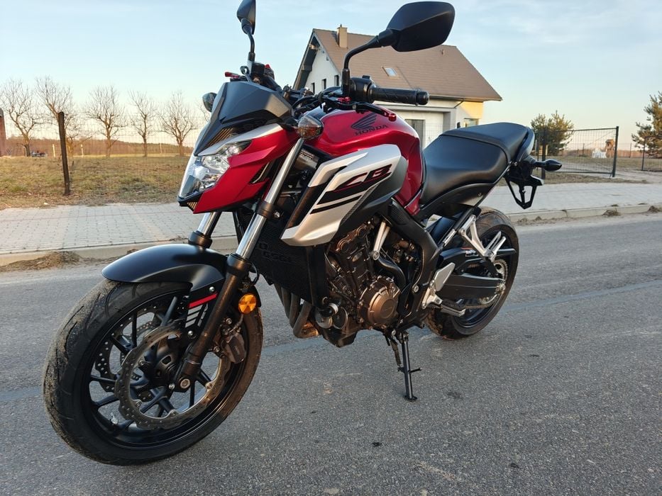 Honda CB 650 F cbf ABS LED lift piękny stan Niemcy  raty
