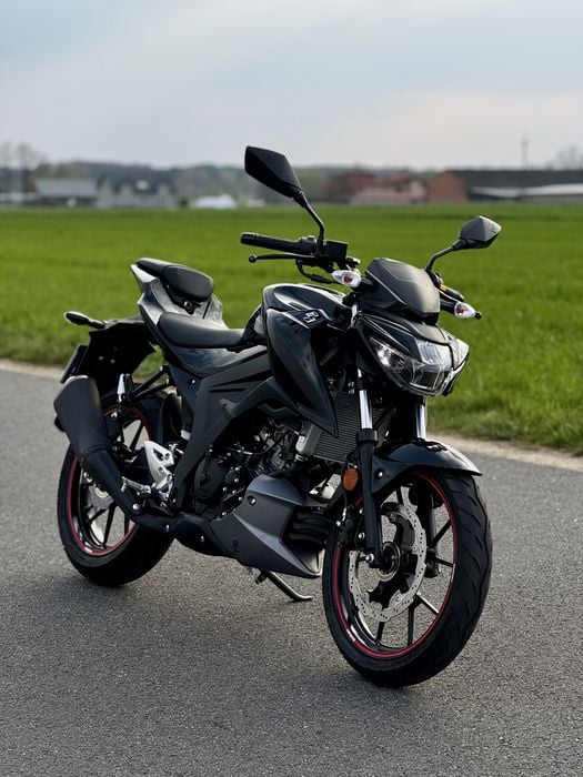 Suzuki GSX-S125 2024 • 700 km • Stan bdb • Titan Black • A1/B