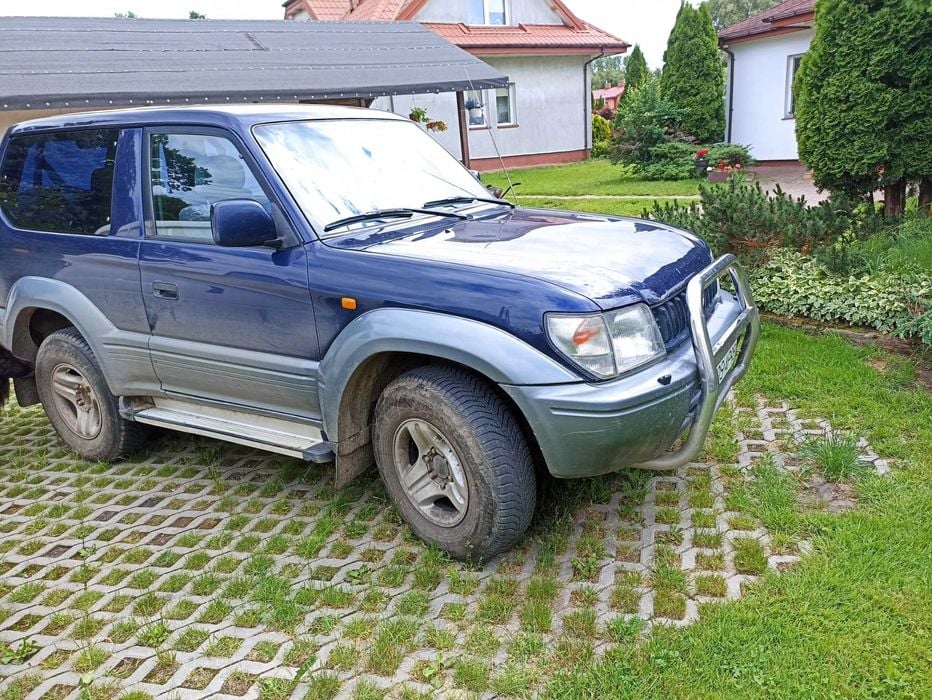 Toyota land cruiser zderzak przedni