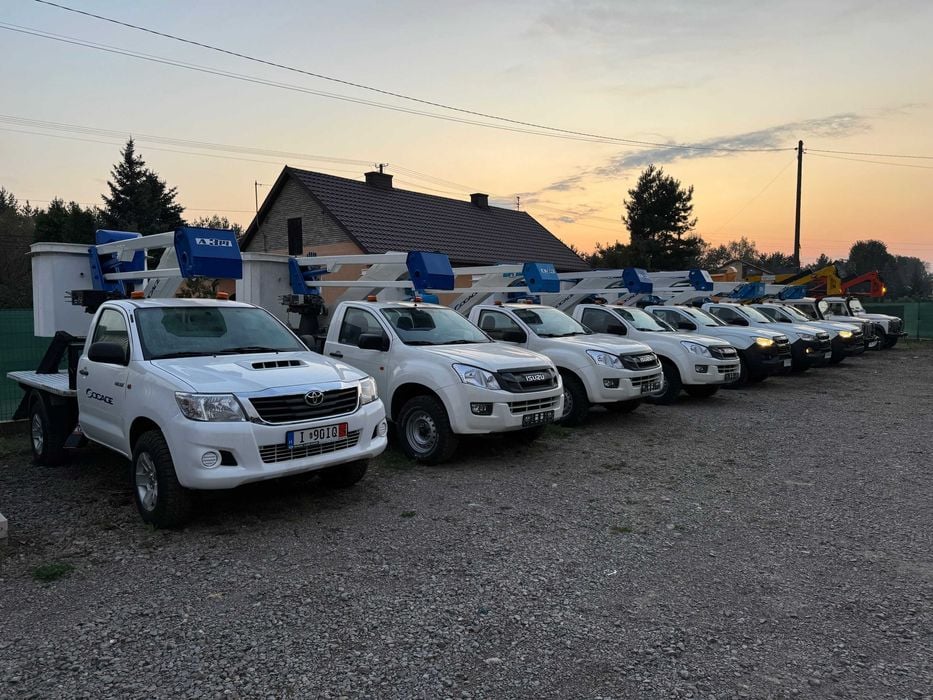 ISUZU D-MAX Toyota HiluxPodnośnik Koszowy Zwyżka Podest
