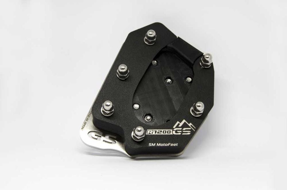 Poszerzenie stopki bocznej plus podwyższenie BMW R1200/1250GS K25