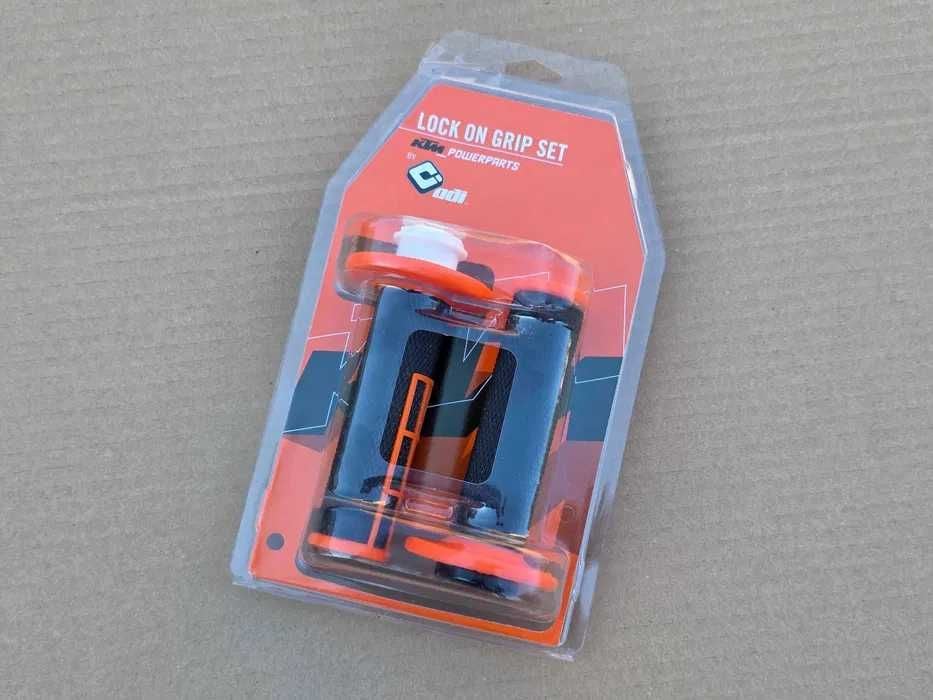 Zestaw gripów manetek gripy Lock-on KTM sx sxf exc excf xc Powerparts
