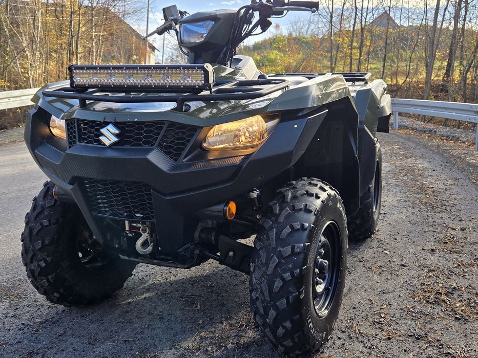 Suzuki Kingquad 4x4 2022rok EPS pług do śniegu