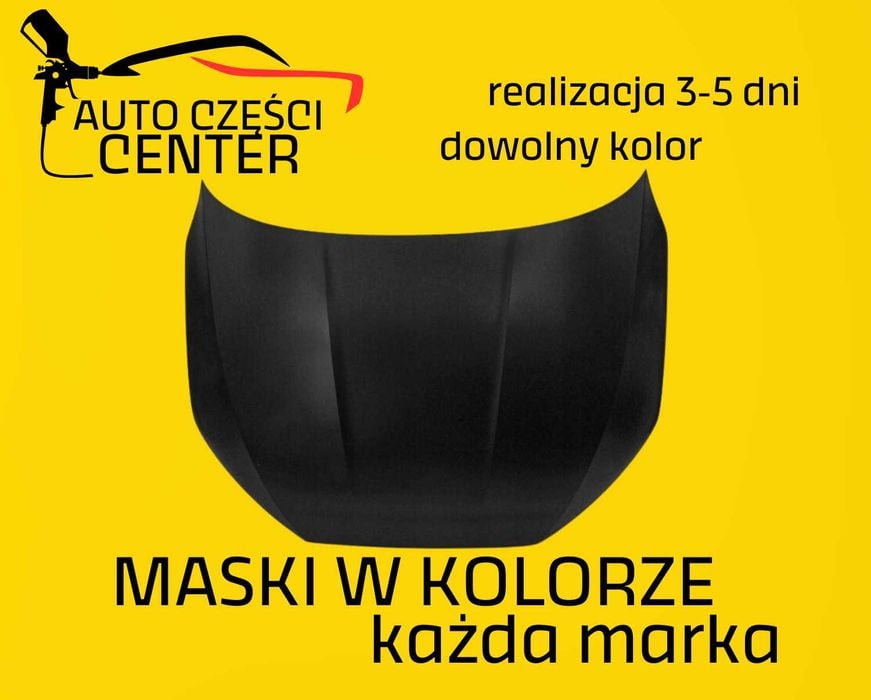 NOWE MASKI - KAŻDY kolor i auto - wysyłka - Jakość SERWISOWA