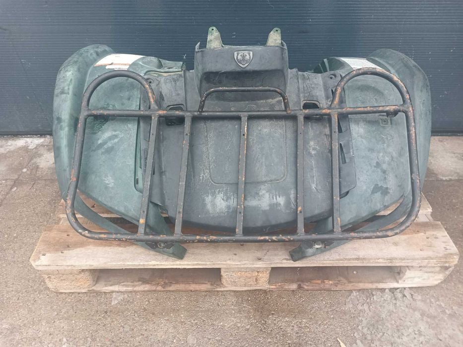 yamaha grizzly 660 plastik przód bagażnik maska owiewka