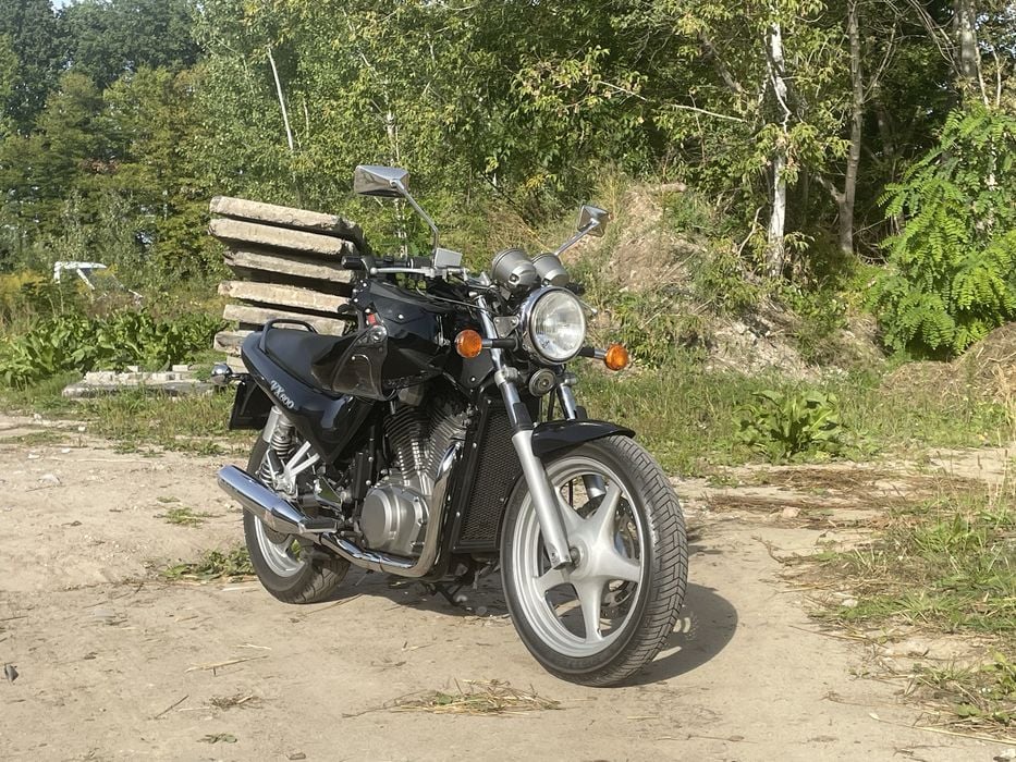 Suzuki VX800 po serwisie gaźników wał kardana