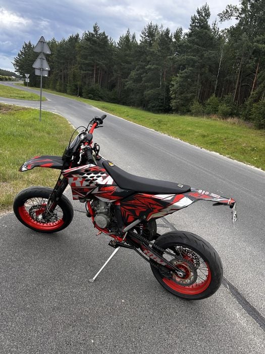 Sprzedam koła Supermoto z Oponami Pirelli Diablo Rosso IV do Ktm Exc