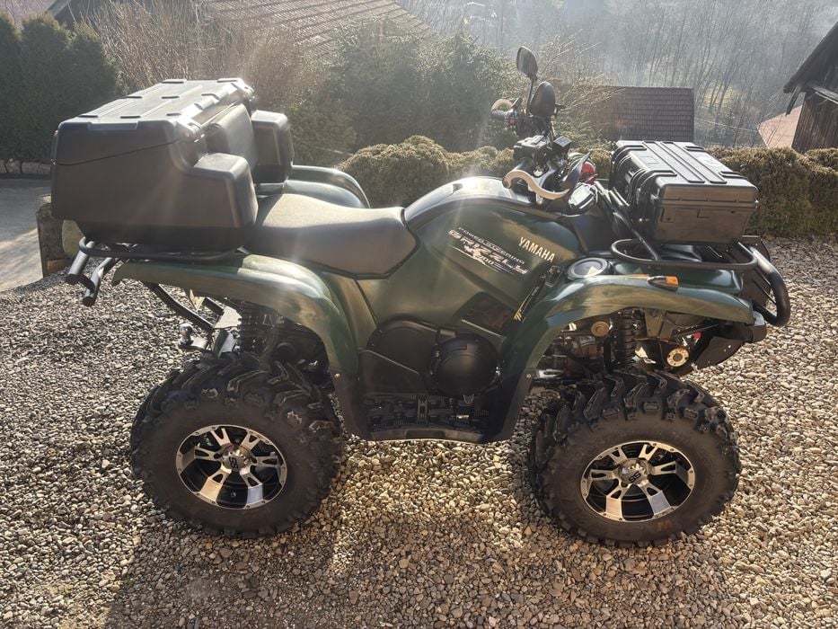 Yamaha Grizzly 700, zarejestrowany 2 osoby.