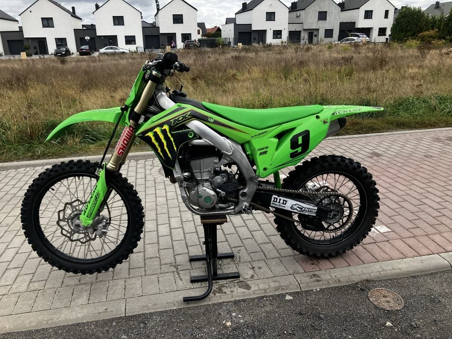 Kawasaki KX 450 F wtrysk rozrusznik mapy launch control honda suzuki